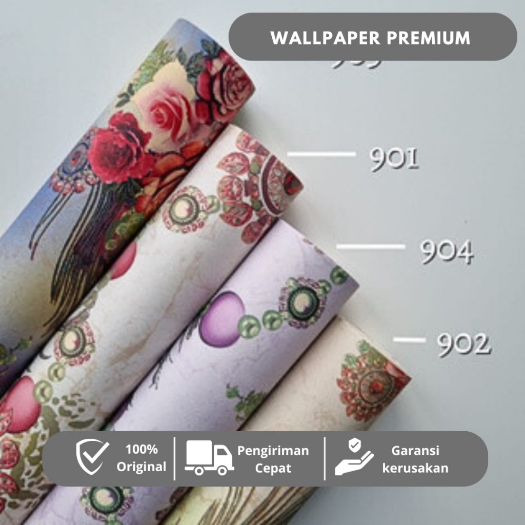 Wallpaper Murah/Wallpaper premium/Wallpaper bertekstur/Wallpaper tanpa lem