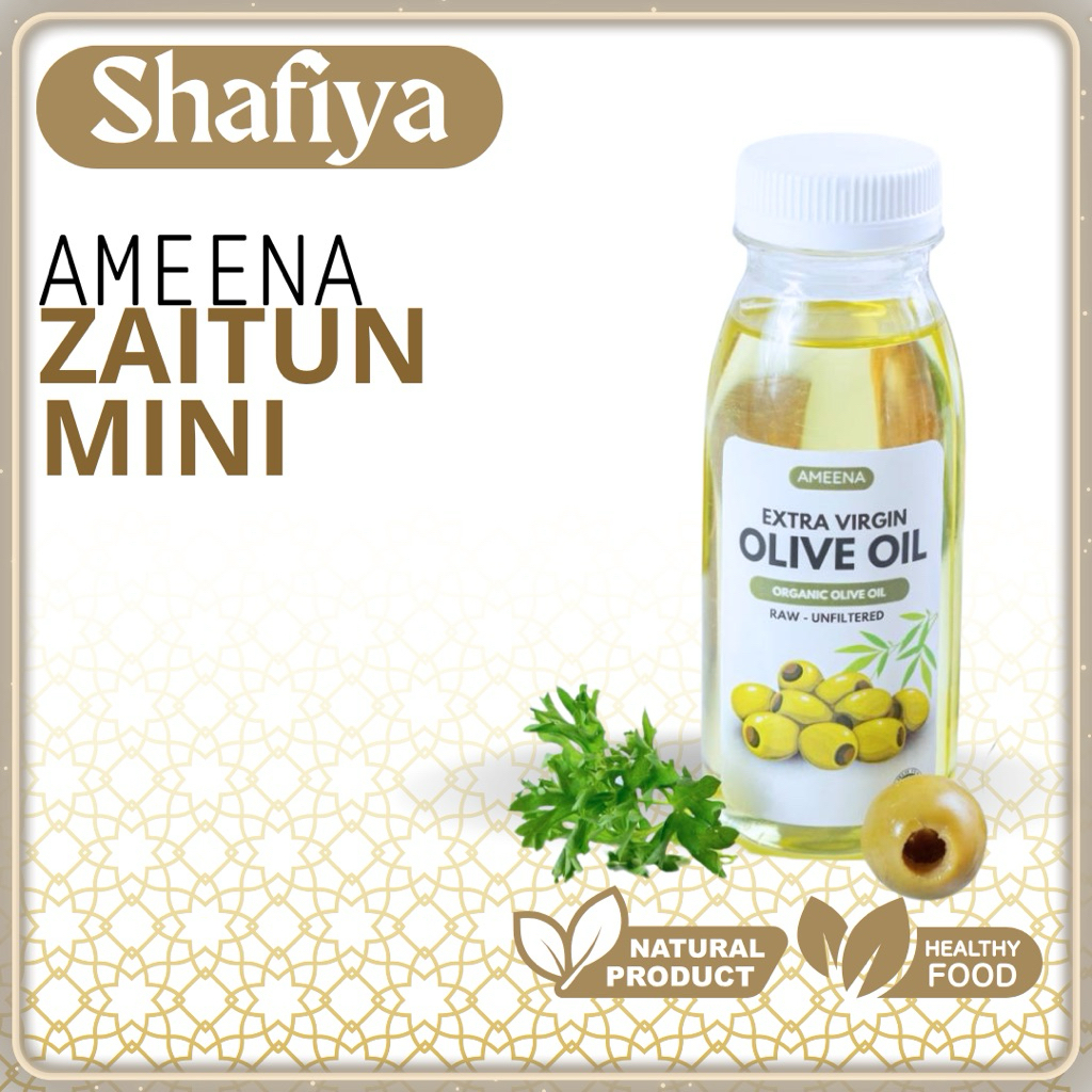 

[ MINI ] Extra Virgin Olive Oil 100ml - Minyak Zaitun Murni