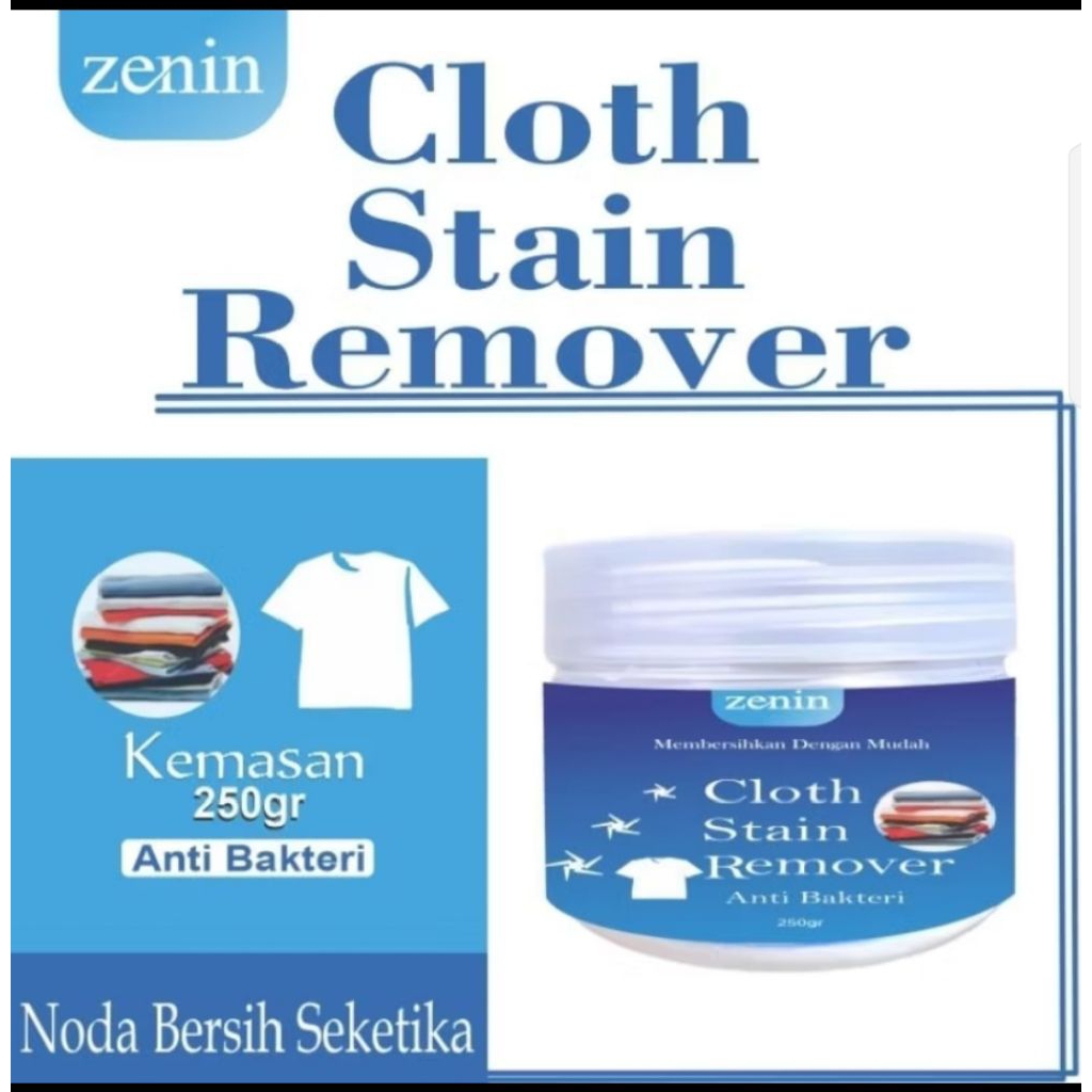 Zenin Cloth Stain Remover Penghilang Jamur Pakaian Membandel 250gr
