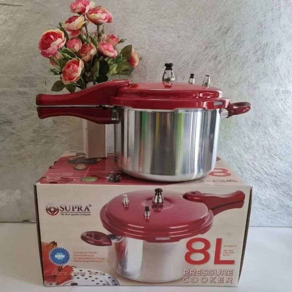 Supra Panci Presto 8Liter 24cm Panci Rebus Daging Lunak