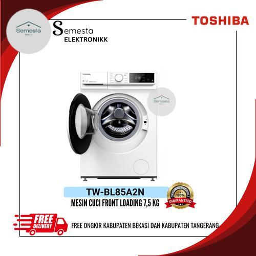 Toshiba TW-BL85A2N Mesin Cuci Front Loading 7.5 Kg Inverter Ultra Fine Bubble TWBL 85A2N