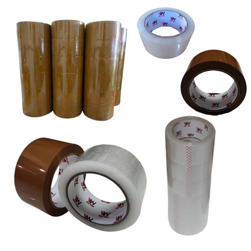 

Lakban OPP 45mm x 90 Yard Very Well (VW) Warna Bening / Coklat / Lakban Bening (1 tabung)