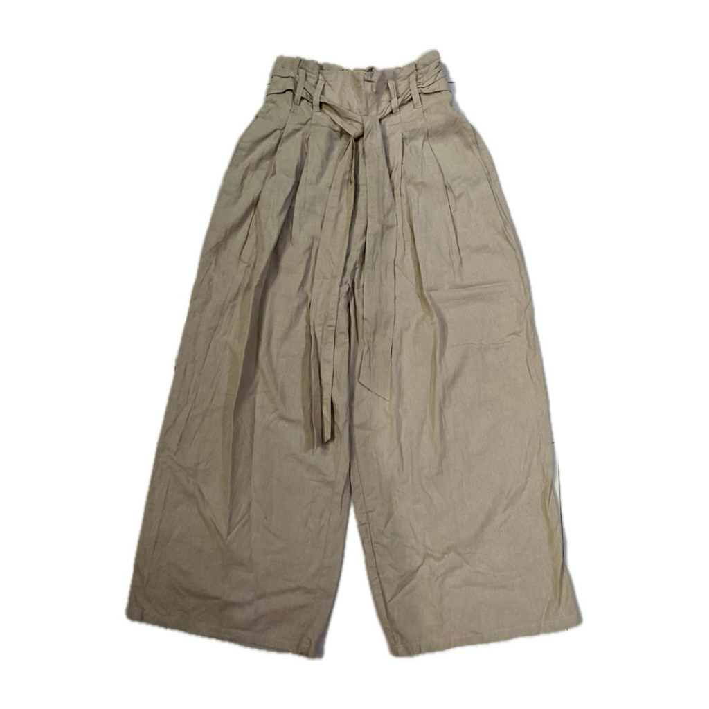 Kulot Coksu | Brown Cokelat Cullote | Kulot tali pinggang karet