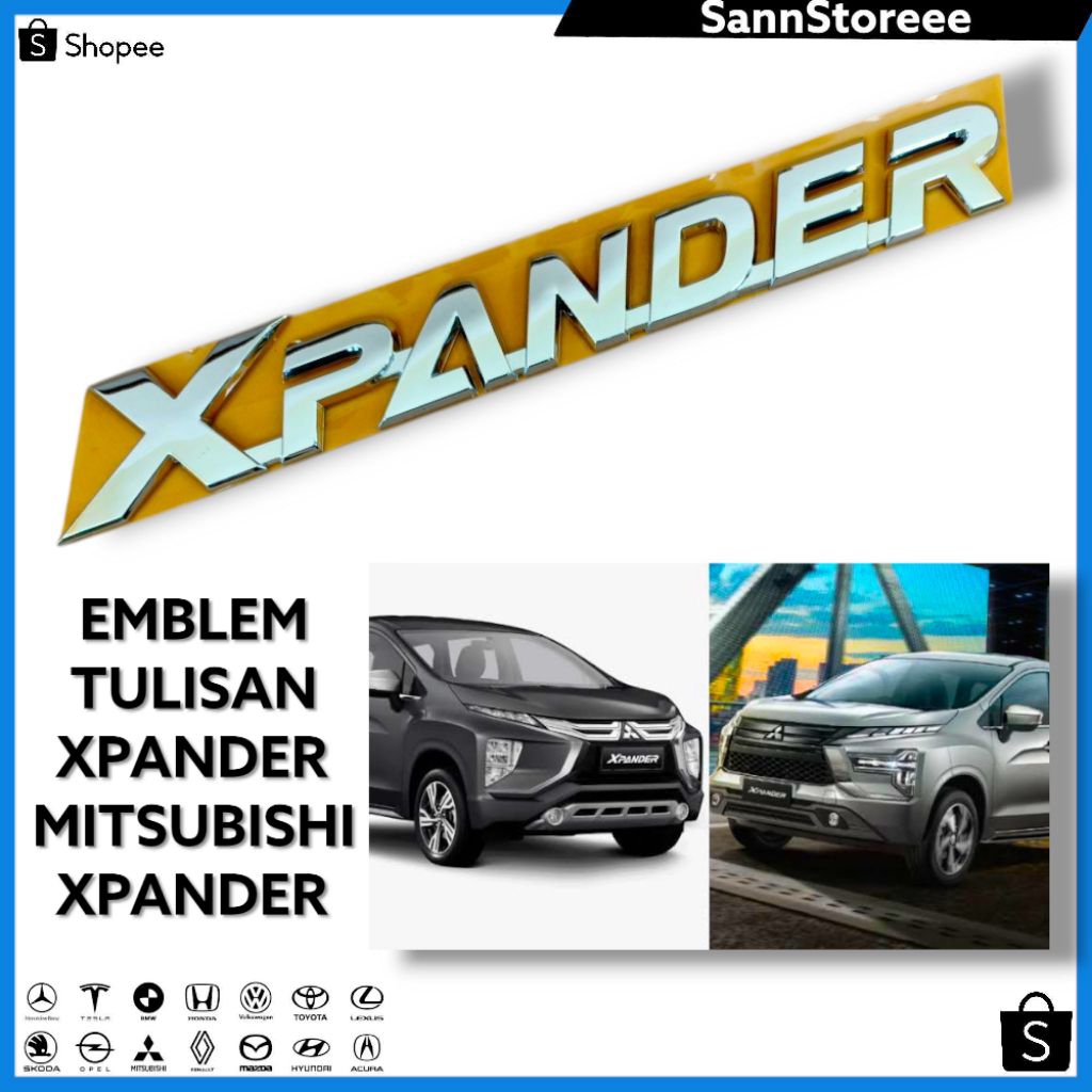 Emblem XPANDER/ Emblem Bagasi Mitsubishi Xpander Original