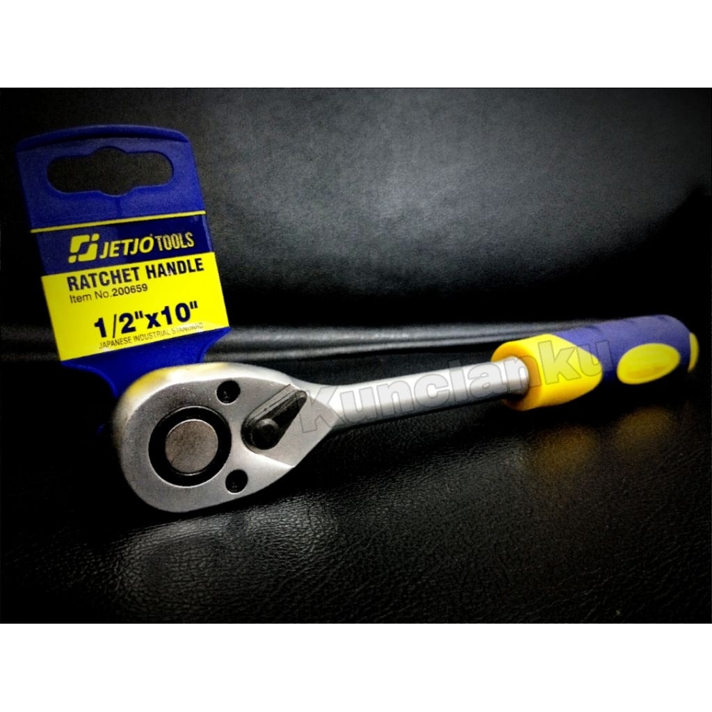 rachet handle 1/2 inch 72 T Jetjo / gagang shock rachet / kunci socket