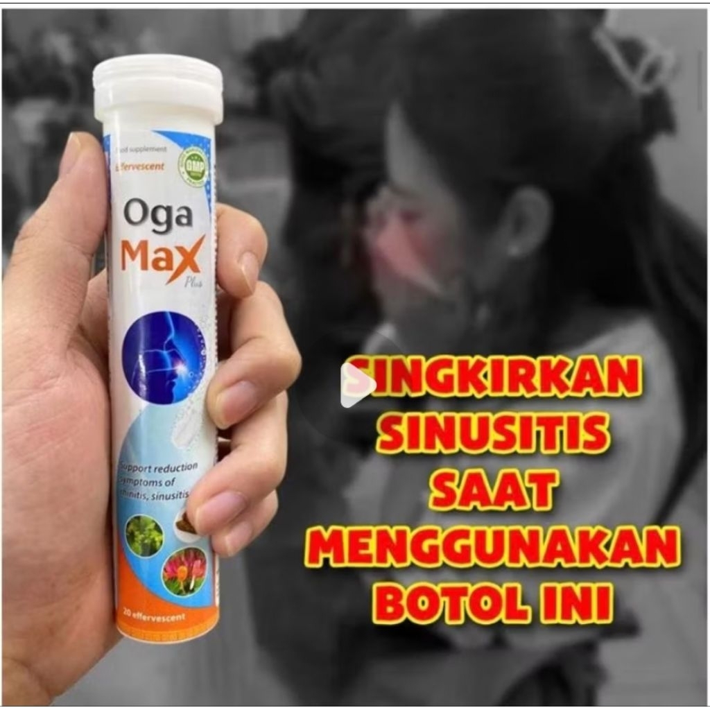 Ogamax Plus obat sinusitis dan semua masalah hidung