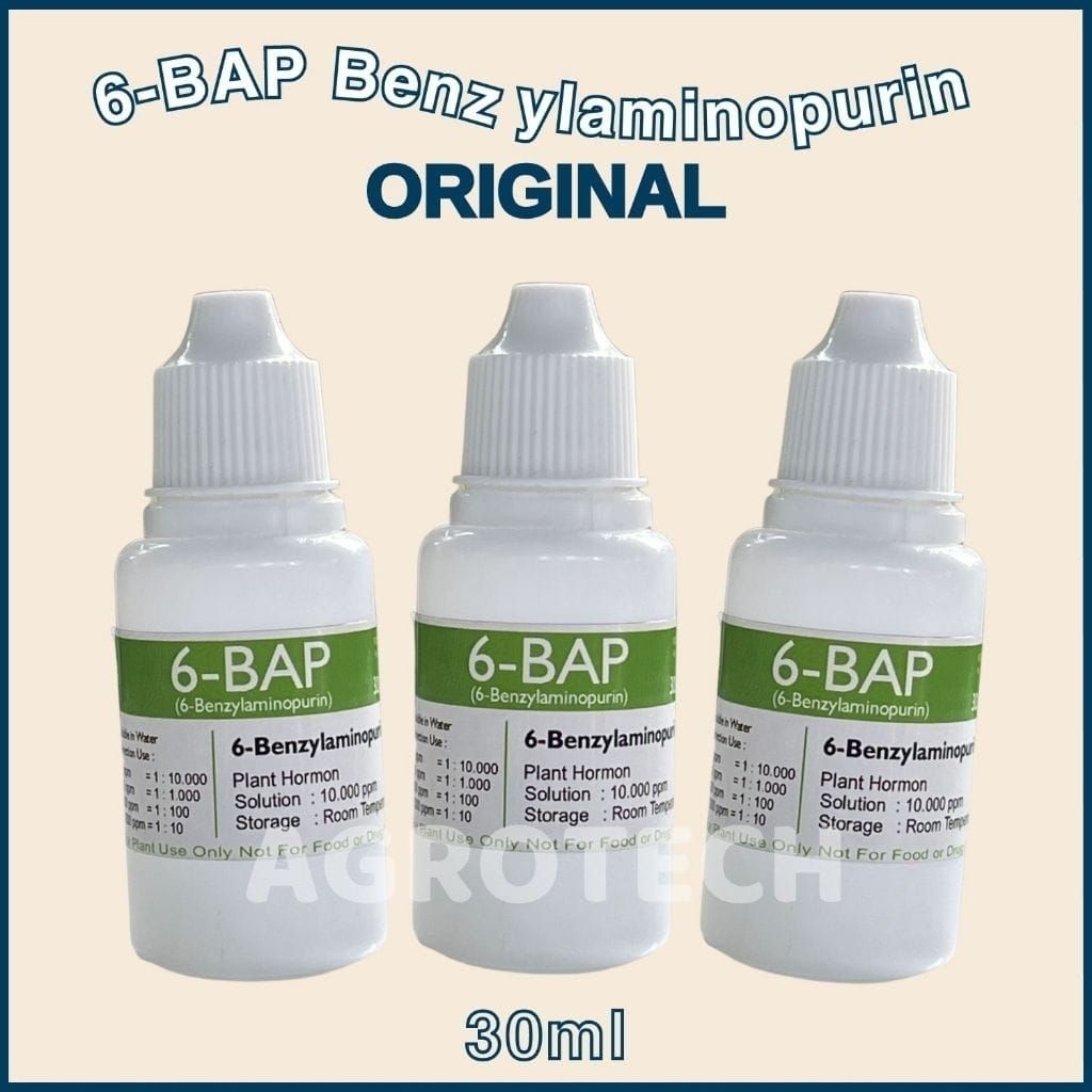°SUPER MURAH PAKET 3BOTOL  HORMON ANGGREK 6 BAP HIJAU°  ( Pembungaan & Penumbuhan Tunas Anggrek 30ml