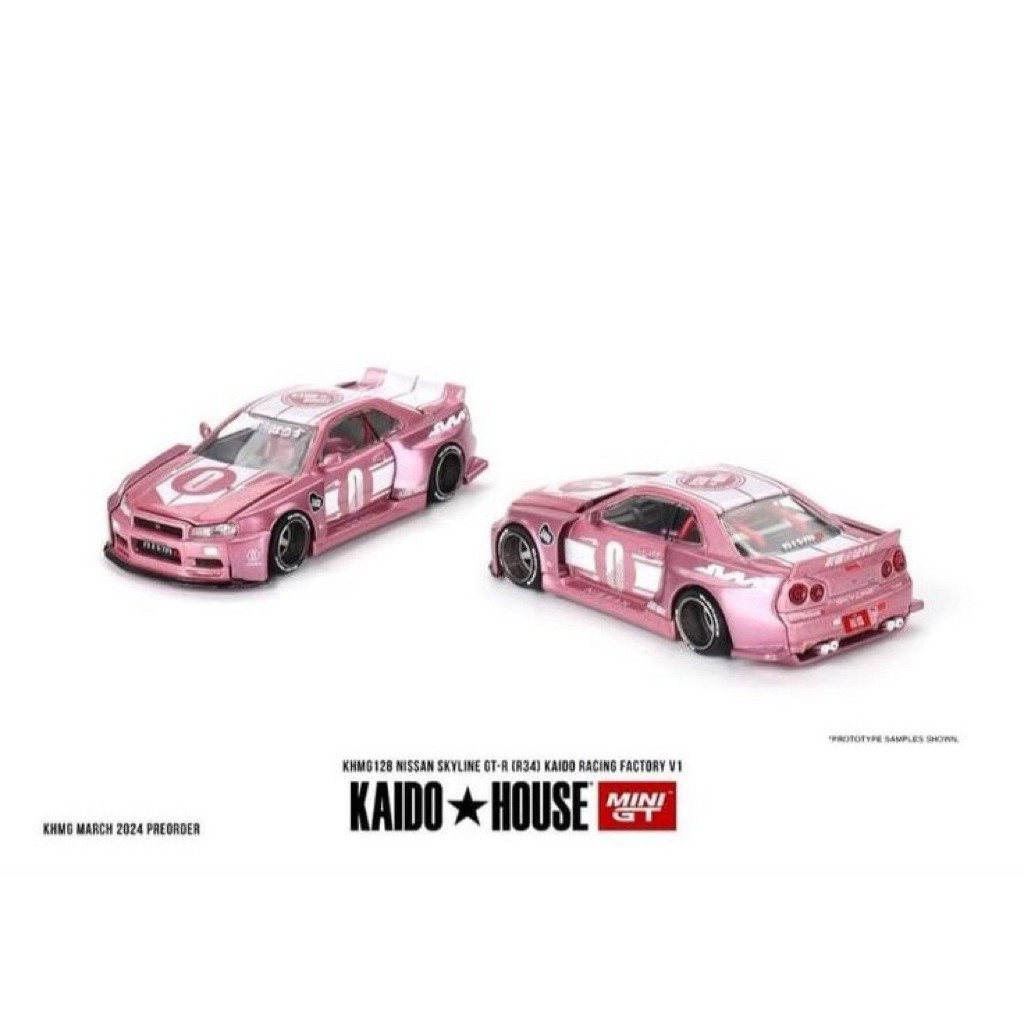 KAIDO HOUSE PINK NISSAN SKYLINE GTR [R34] KAIDO RACING FACTORY V1
