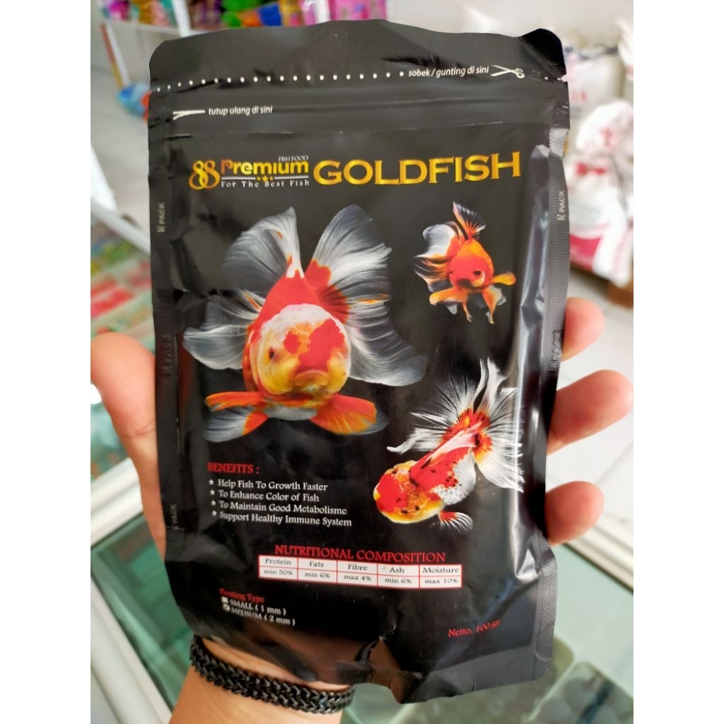 Pelet Premium 88 Goldfish