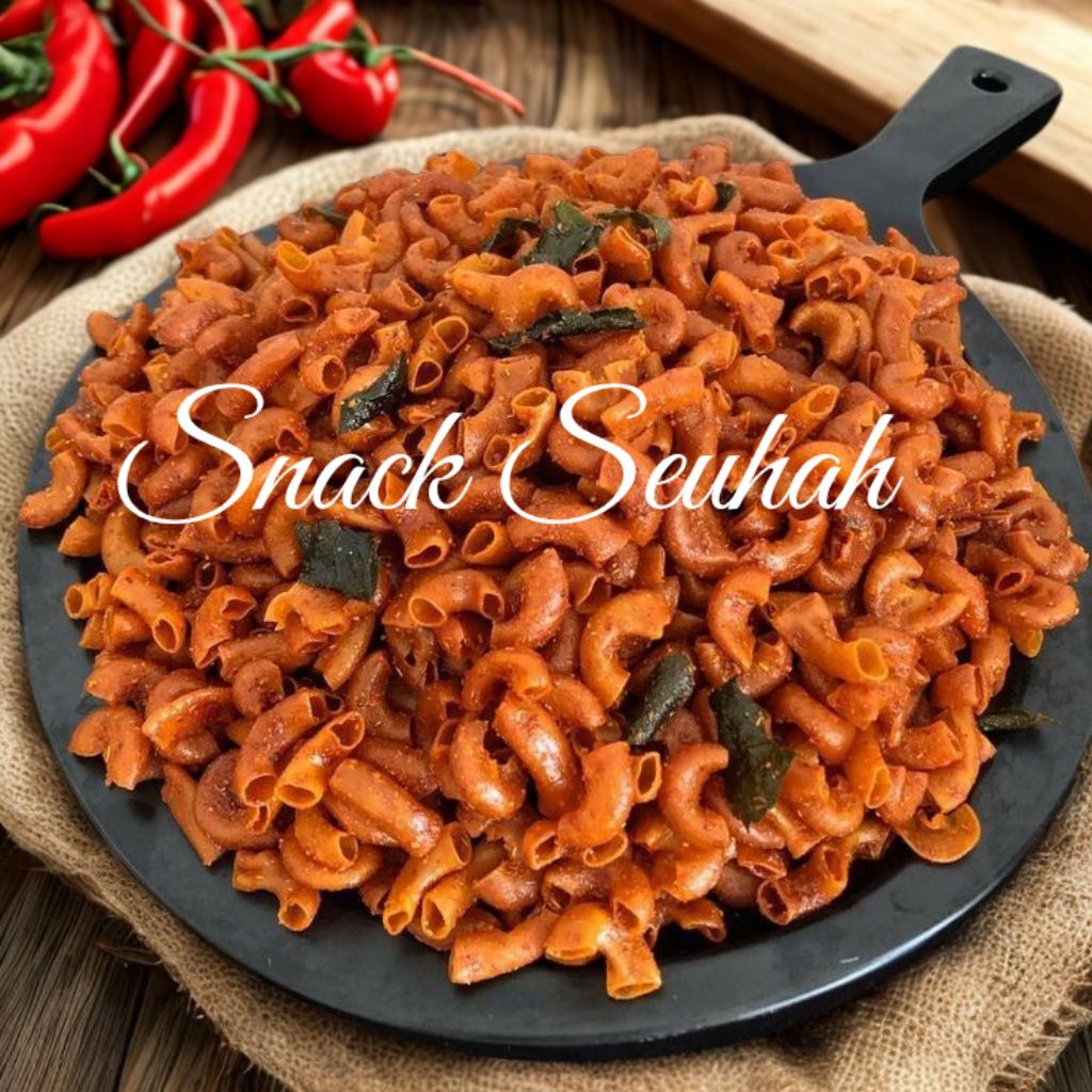 

MAKARONI PIPA ORIGINAL / MAKARONI PIPA PEDAS DAUN JERUK / ANEKA CEMILAN / CEMILAN ORI