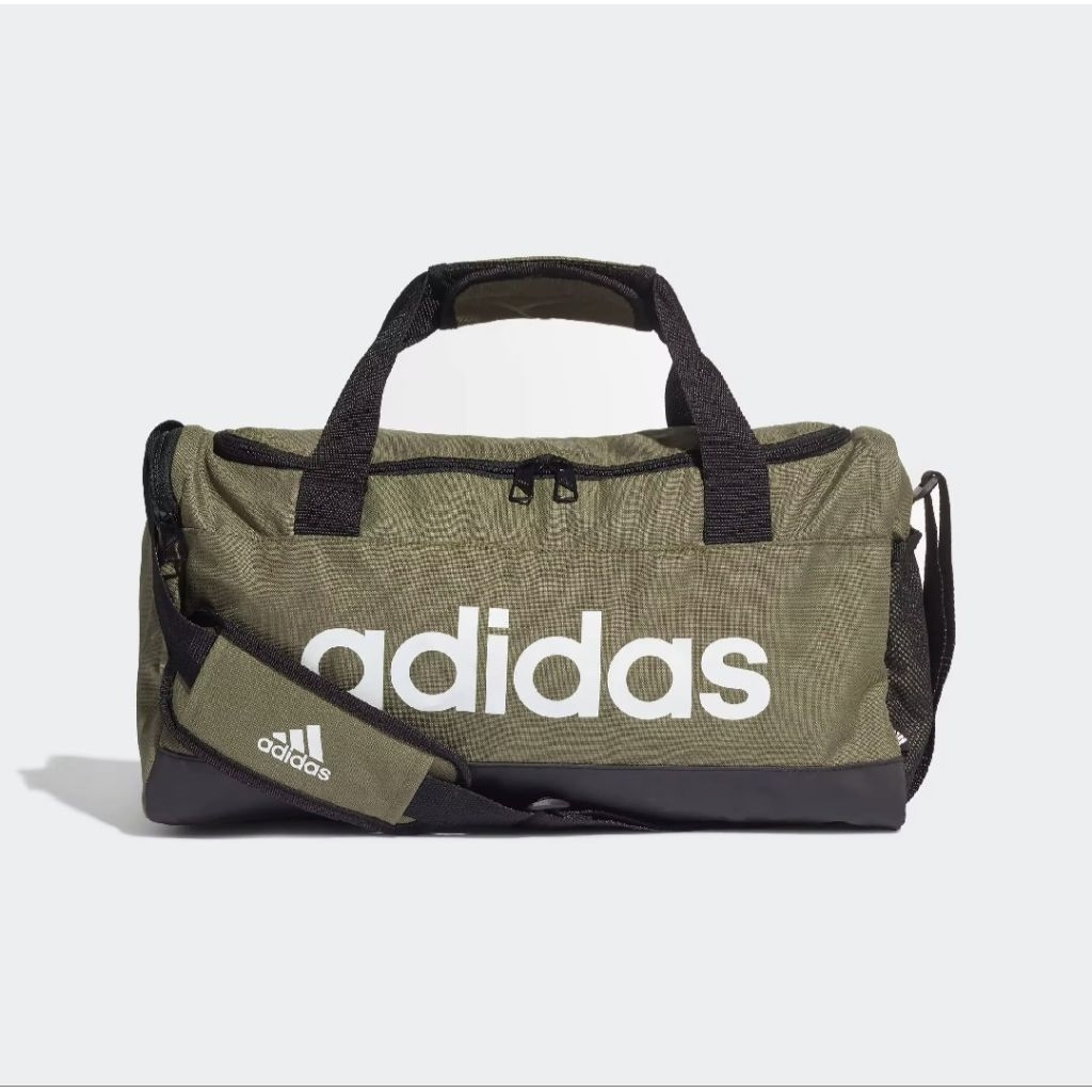 Adidas Lifestyle Essentials Logo Duffel Bag Extra Small Unisex Green H35661