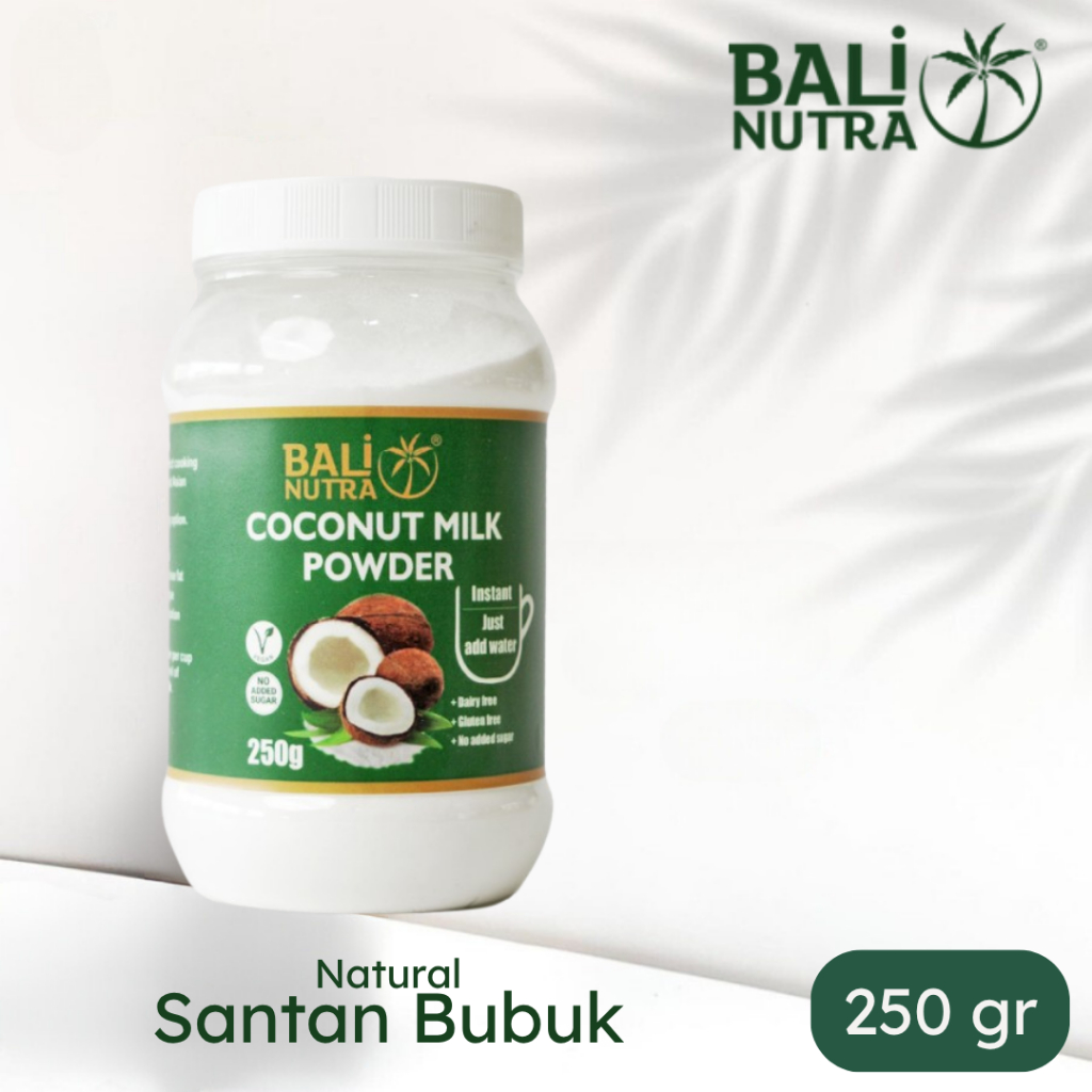 

BALI NUTRA Coconut Milk Powder 250gr - Santan Bubuk Murni Organik