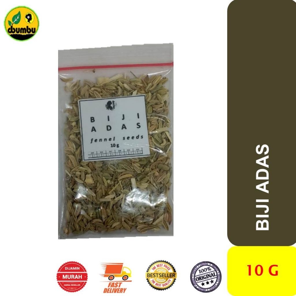 

Biji Adas kering kemasan Sachet 10 gram