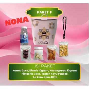 

NONA - PAKET F 10 - Paket Oleh oleh Haji dan Umroh - Nyaman Kurma
