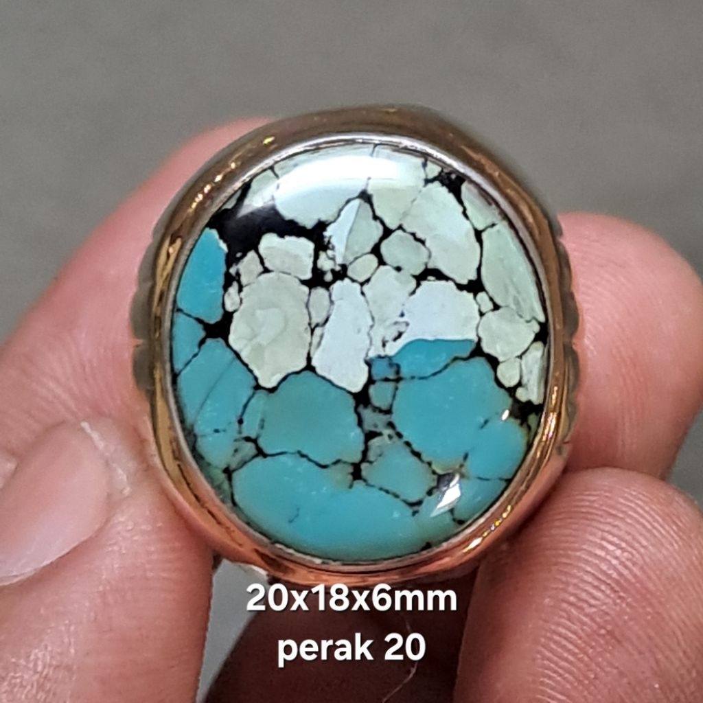 CINCIN PERAK 8 PIRUS HUBEI YIN YANG SAKRAL ELEGAN