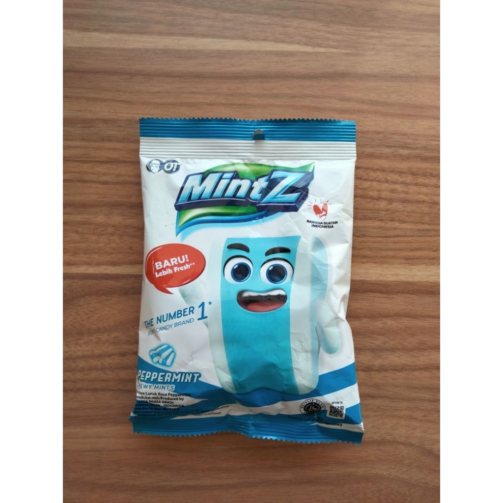

perment mintz peppermint chewy mints 115g