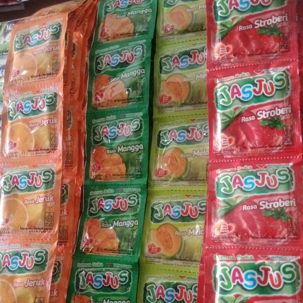 

jasjus renceng kemasan rasa rasa minuman segar