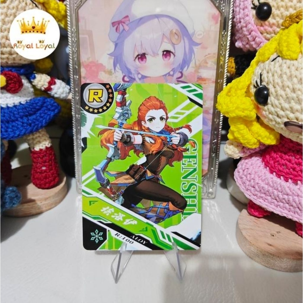 Aloy Kartu Collection CCG TCG Genshin Impact R Card - (R:100)