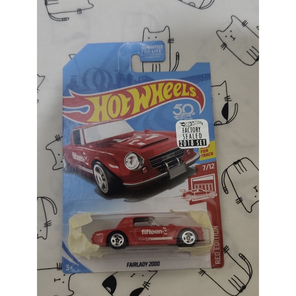 Hot Wheels Fairlady 2000 Red Edition