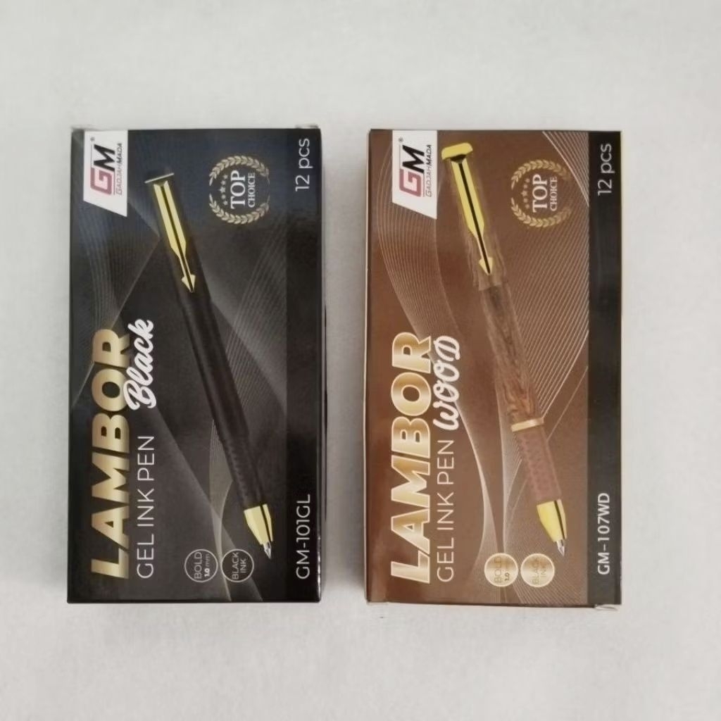 

Balpoint Gel Ink Pen Lambor 1.0mm (per lsn)