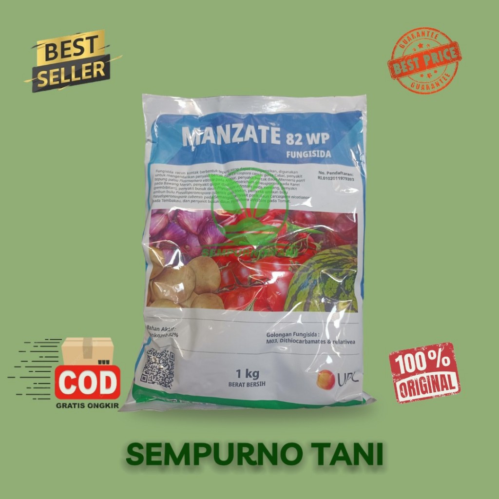 Manzate 82 WP 1 KG fungisida sistemik Mankozeb