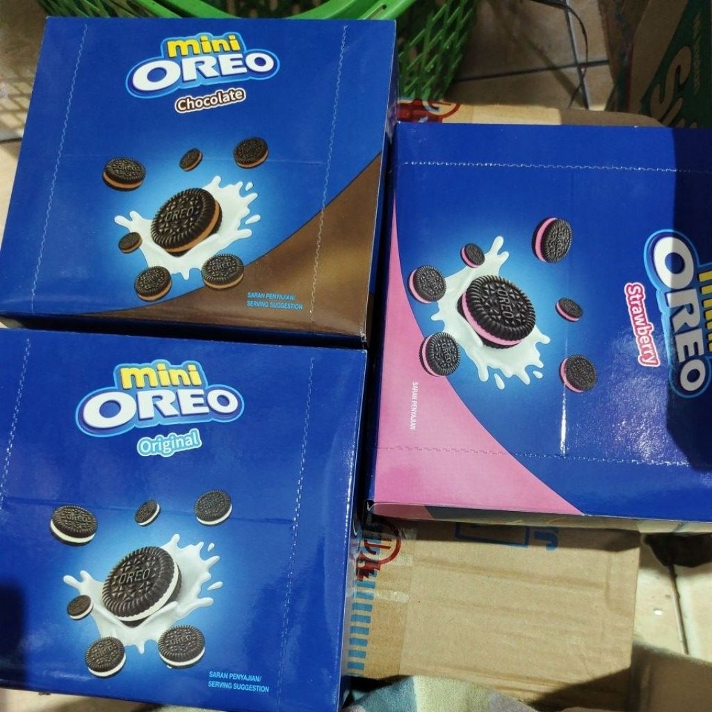 

Oreo Mini eceran 2000 1 pak isi 10pcs