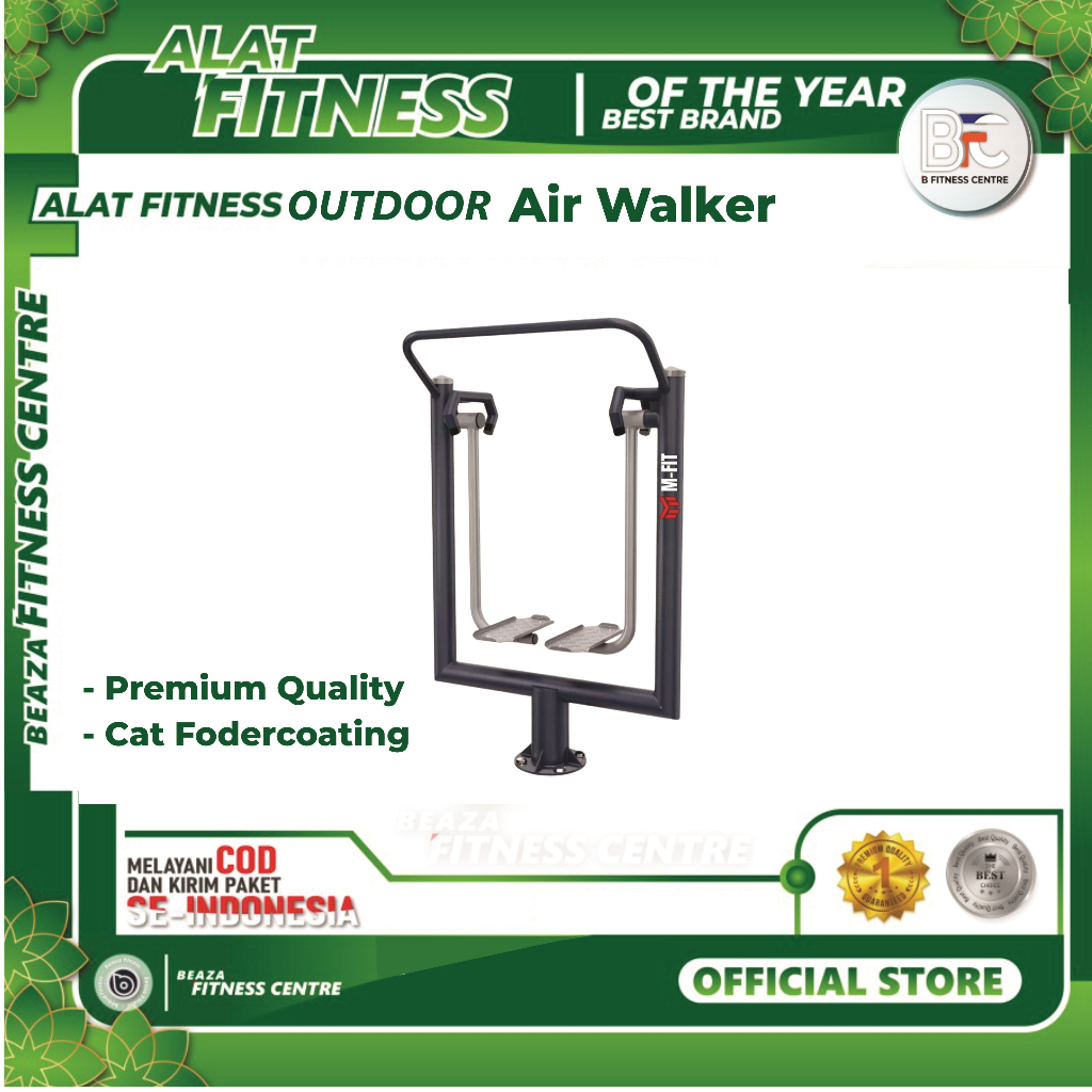 Alat Fitness Outdoor Murah dan Berkualitas – Air Walker double Cocok untuk Semua Usia