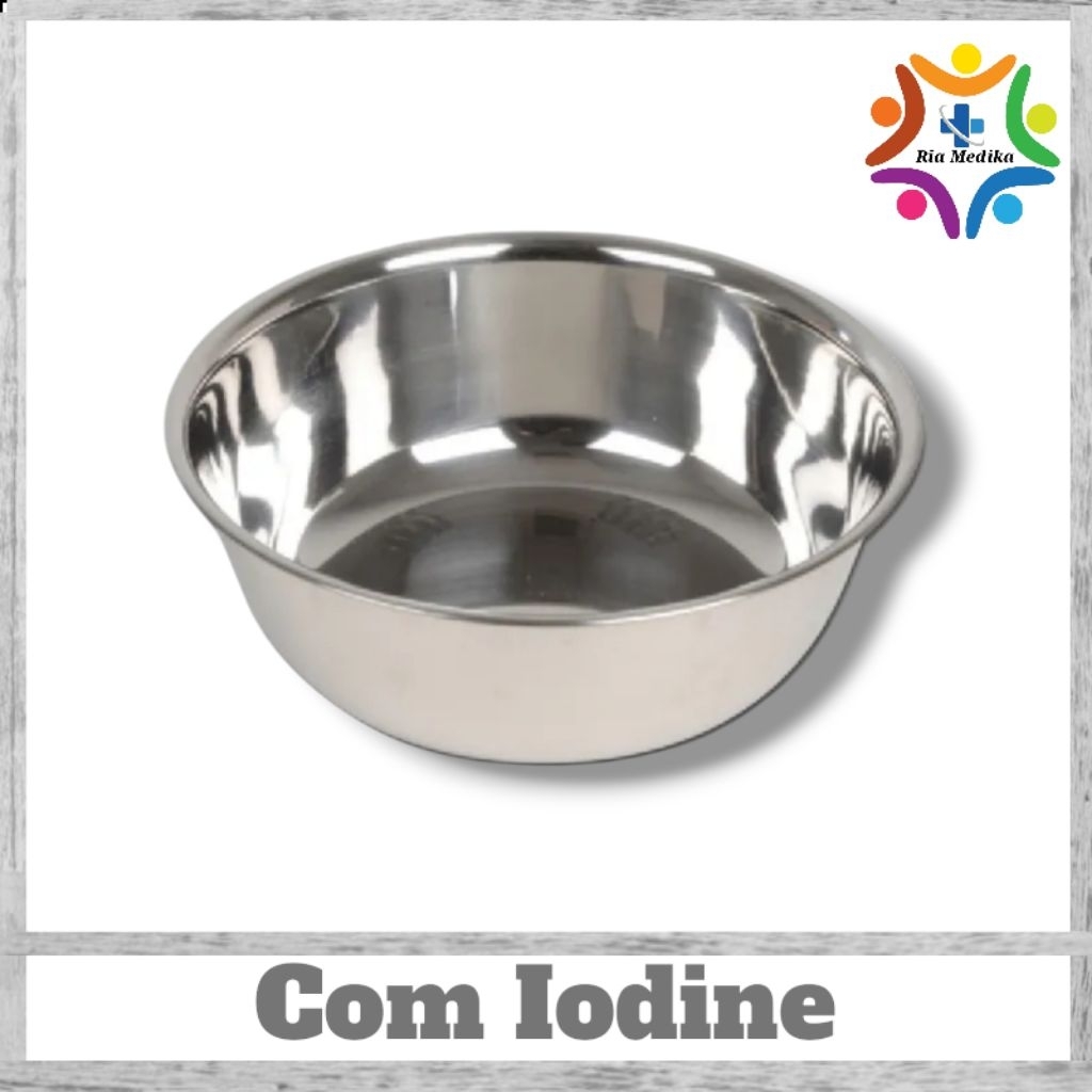 Com Iodine   Kom Betadine 8cm  Com Betadine