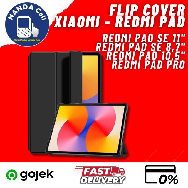 Flip case / cover Xiaomi Redmi Pad - Redmi pad se -  redmi pad pro - redmi pad 10.6