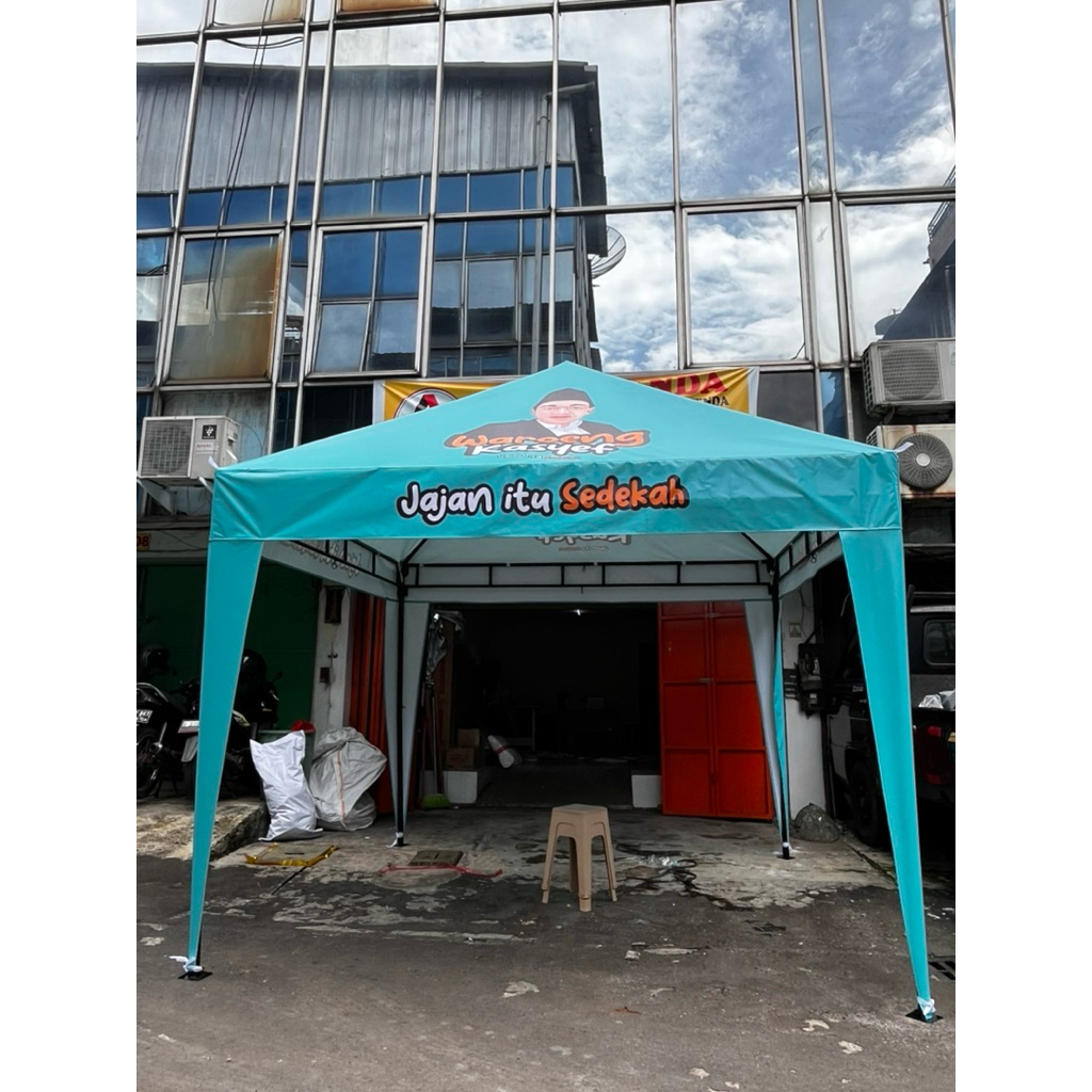 tenda piramid uk 2x3 bongkar pasang