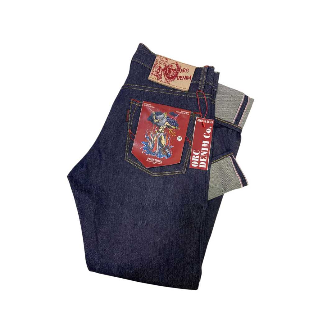 Orc Denim Poseidon Hydra Celana Selvadge Accent 15 Oz