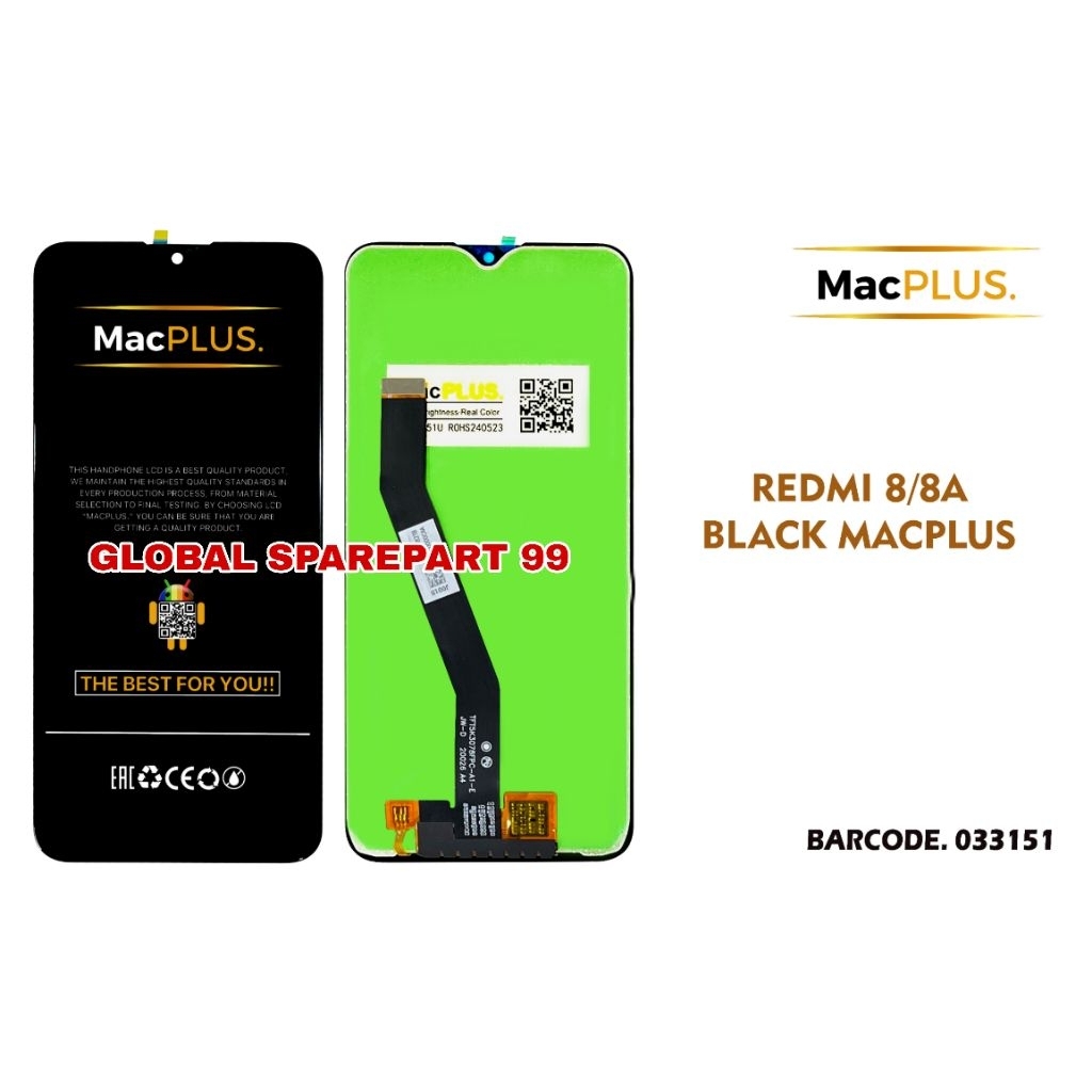LCD XIAOMI REDMI 8A / REDMI 8 / REDMI 8A PRO / REDMI 8 PRO MACPLUS