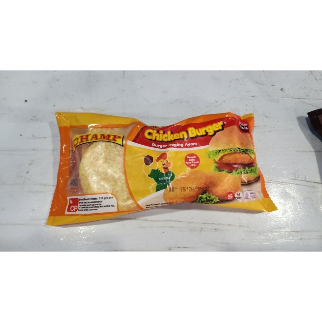 

Champ - Chicken Burger 315g/6pcs