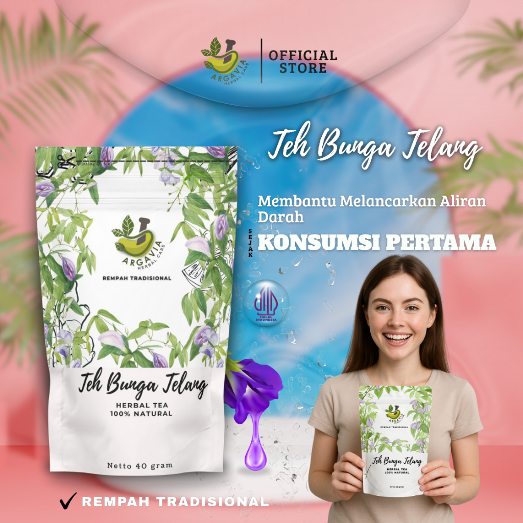 

Teh Telang Premium | Teh Bunga Alami – Warna Unik & Manfaat Luar Biasa