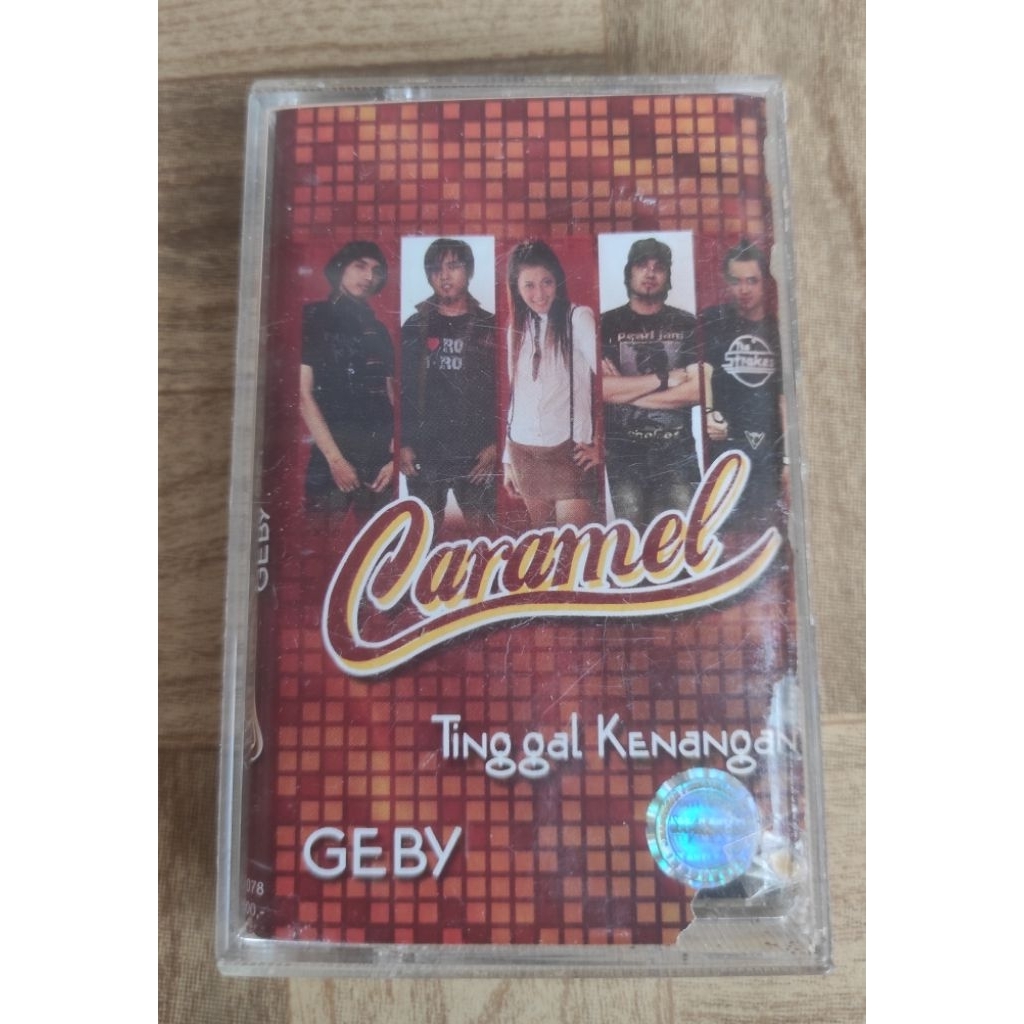 kaset pita CARAMEL "tinggal kenangan "GEBY (baca deskripsi)