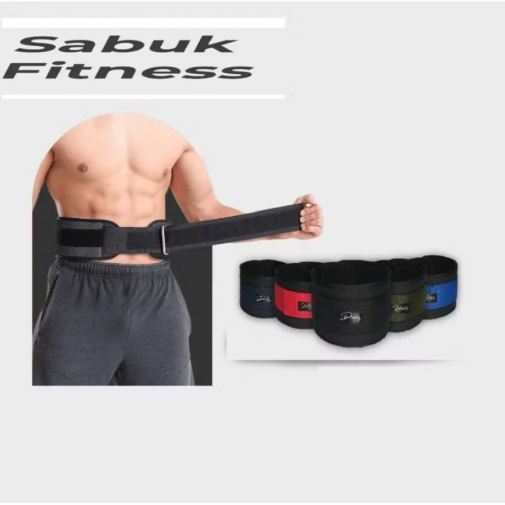 Sabuk Gym Fitness - Bodybuilding Korset Fitnes Angkat Beban