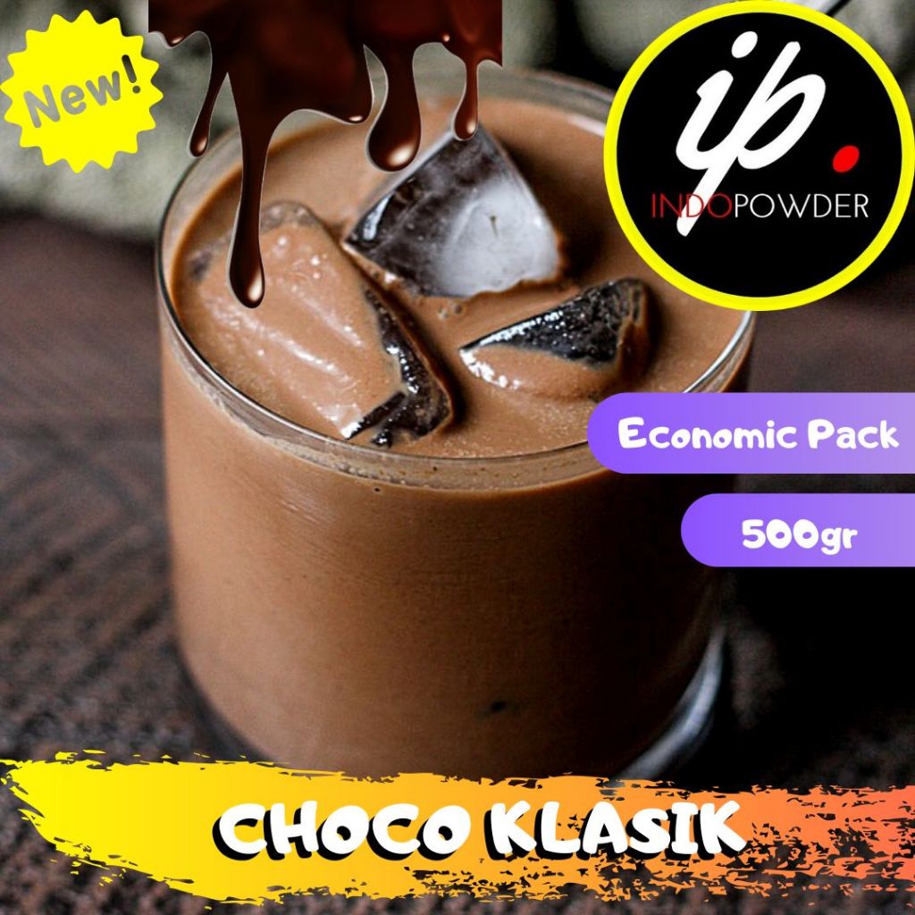 

IP Jakarta - Bubuk CHOCO KLASIK 500gr untuk Café, Waralaba, Resto dan Usaha Minuman Kekinian