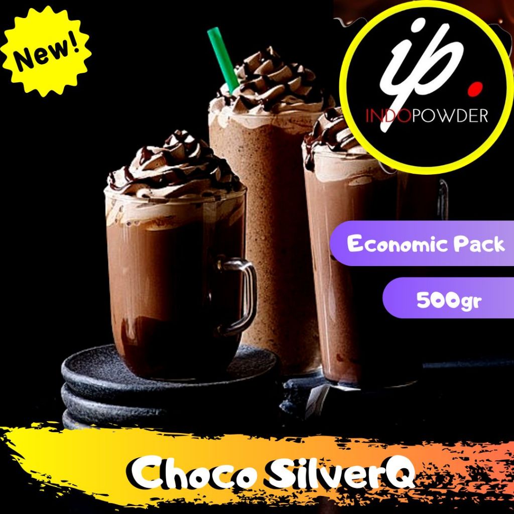 

IP Jakarta - Bubuk CHOCO SILVERQ 500gr untuk Café, Waralaba, Resto dan Usaha Minuman Kekinian
