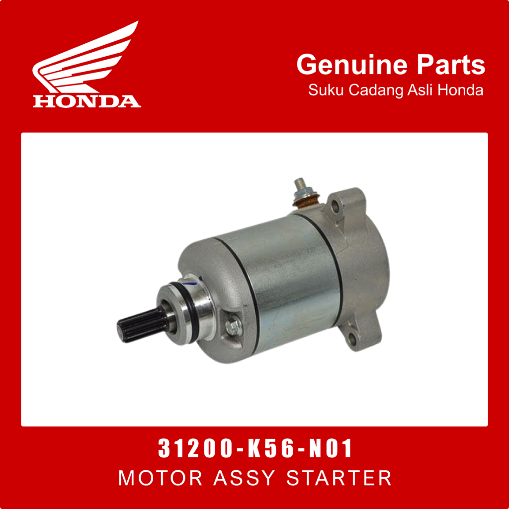 DINAMO STARTER HONDA SONIC 150R | 31200-K56-N01 | MOTOR ASSY.. STARTER (31200K56N01) ORIGINAL AHM