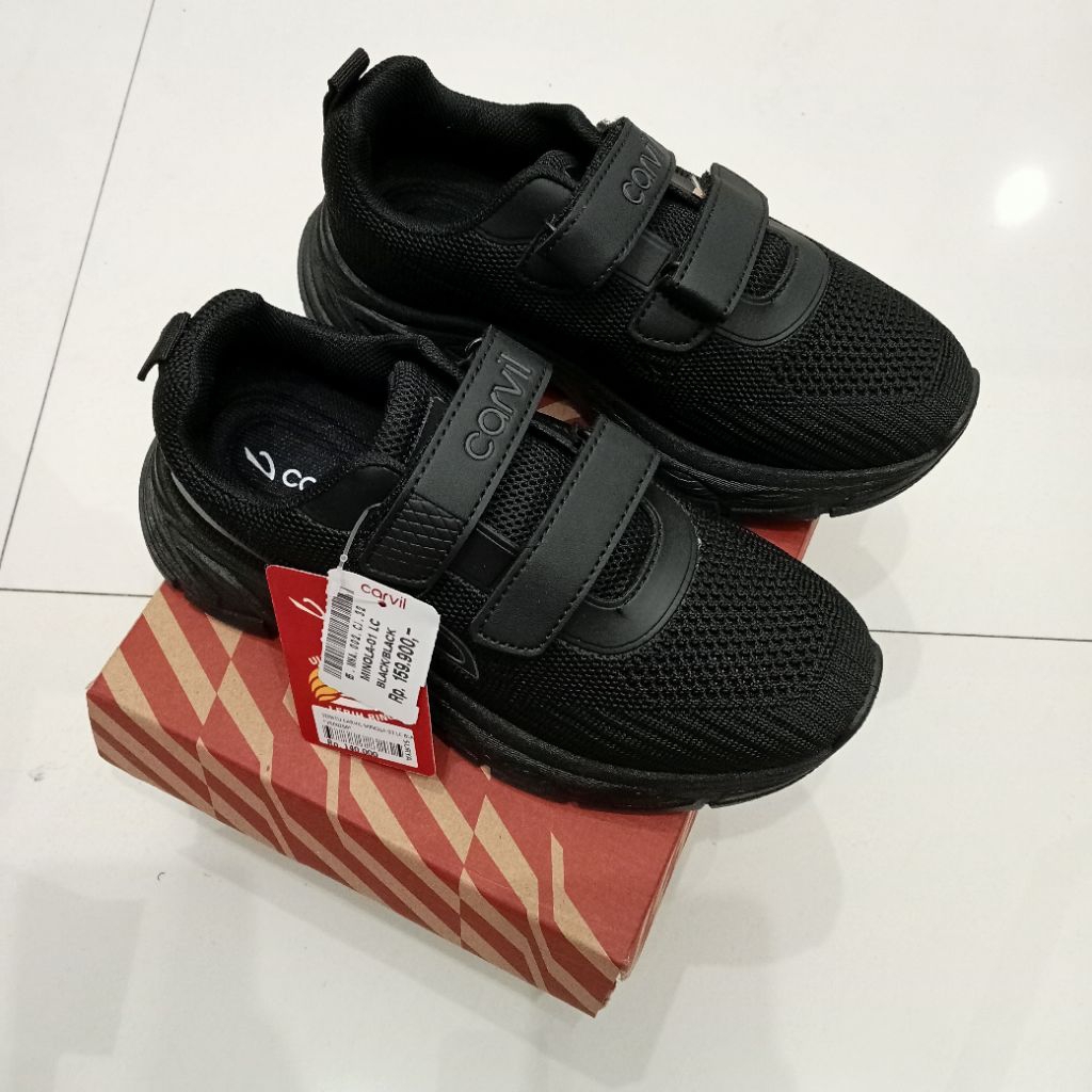 Sepatu carvil anak/sepatu sekolah Anak