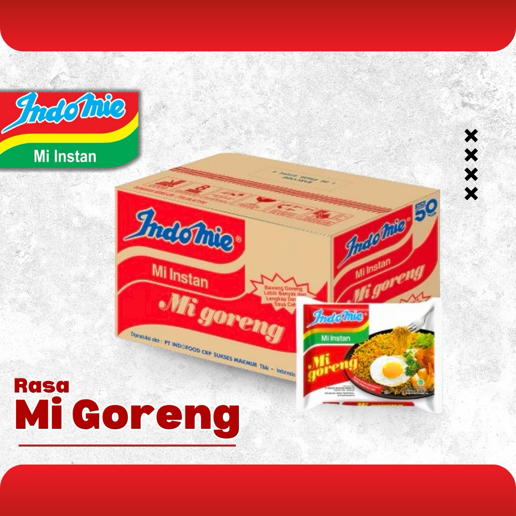

Indomie Murah Meriah! Mie Instan 1 Dus 40 pcs – Banyak Varian Rasa