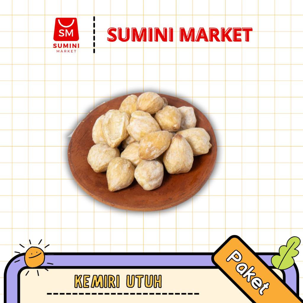 

[SM] Kemiri Utuh 50Gram