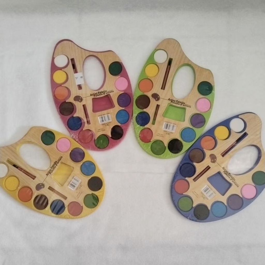 

Cat Air Lukis Kering 12 warna Water Colour Painting