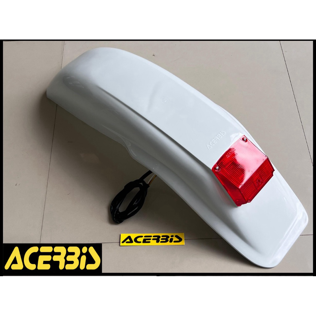 spakbor belakang acerbis vintage