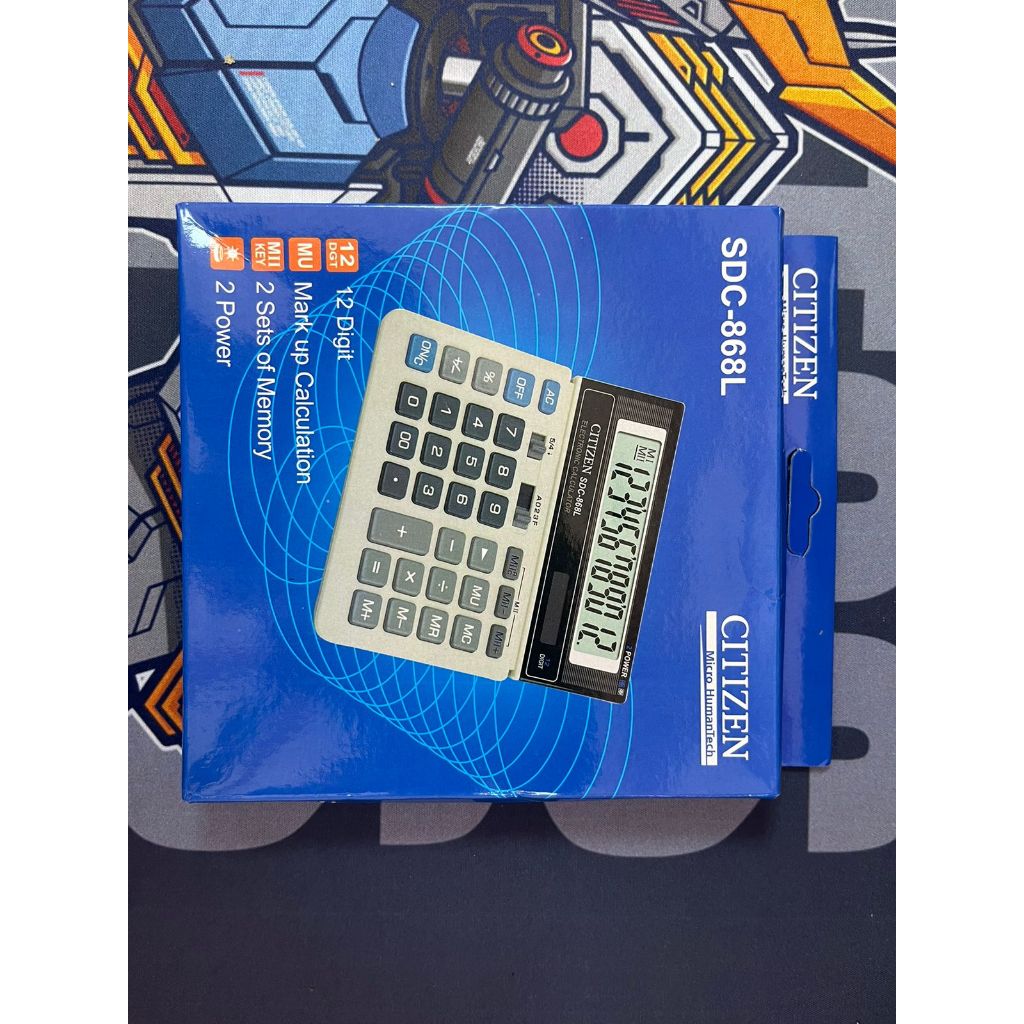

Citizen Calculator SDC-868L