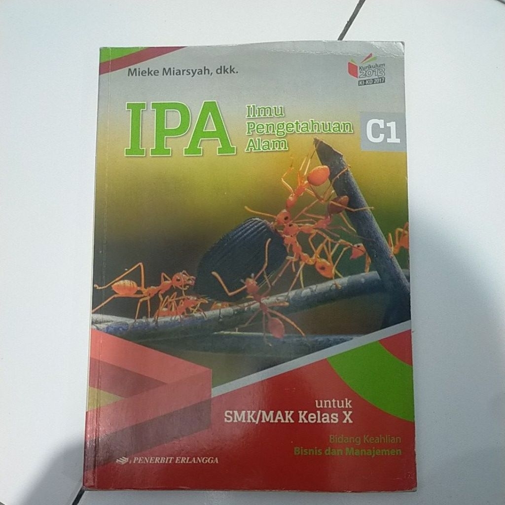 Preloved buku SMK kelas X IPA
