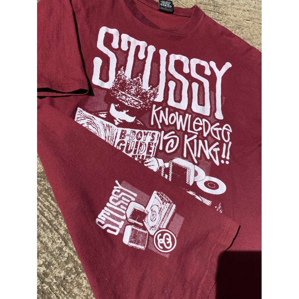 STUSSY KNOWLEDGE IS KING