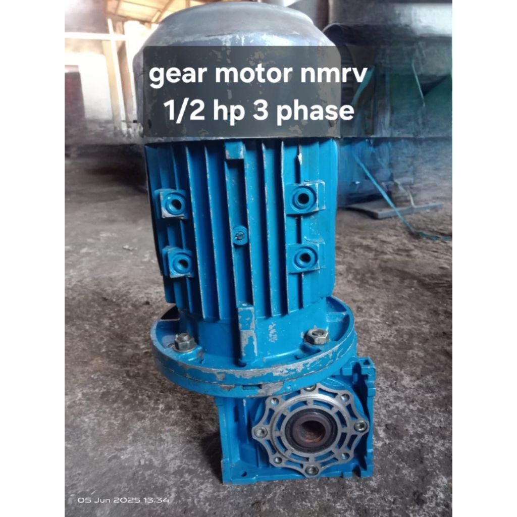 GEAR MOTOR NMRV 1/2 HP 3phase