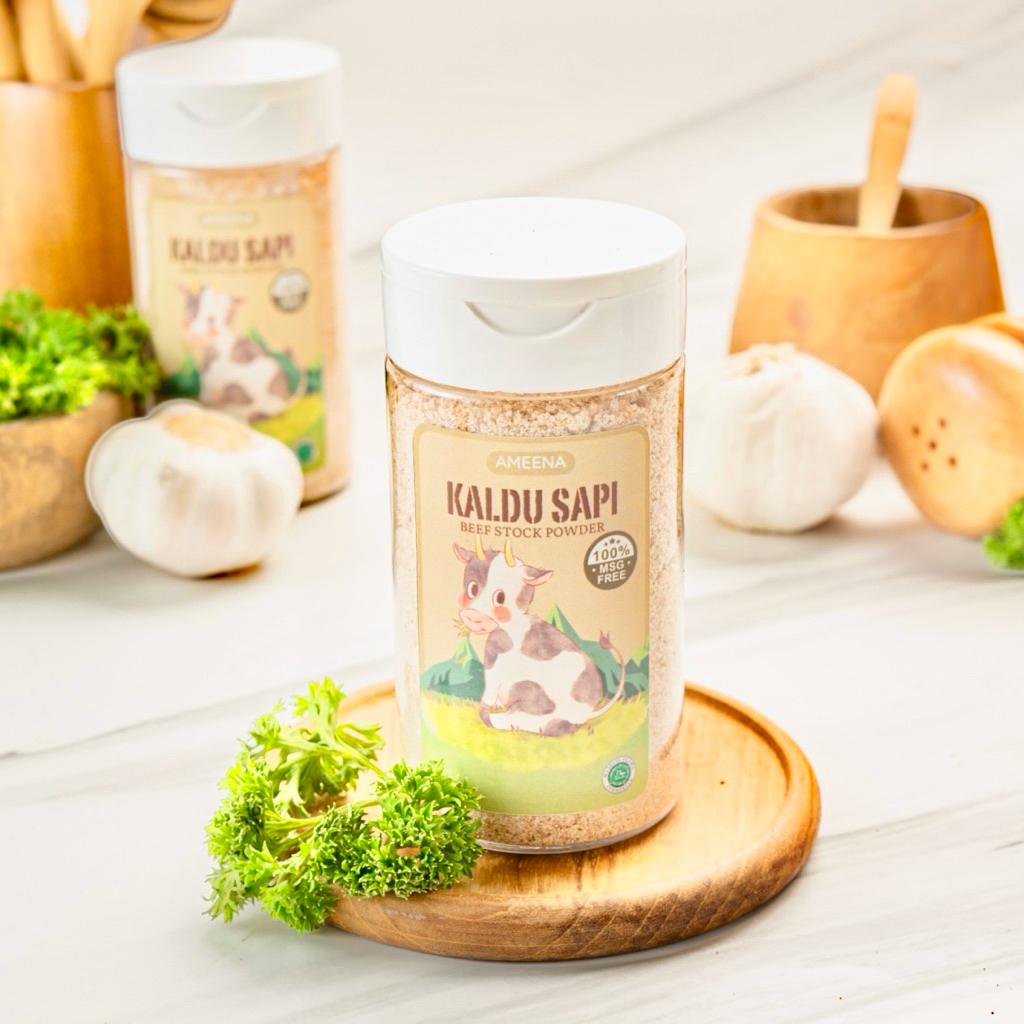 

[ MINI ] Kaldu Sapi Non-MSG Asli 100GR | Ameena Premium Quality