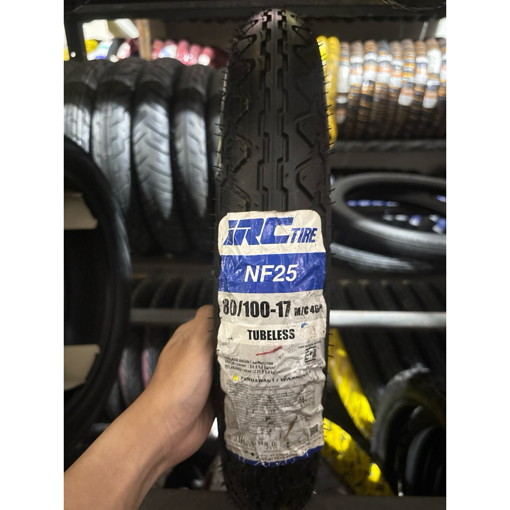 IRC NF25 80/100 RING 17 TUBELESS